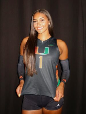 Ava Carney hot volley